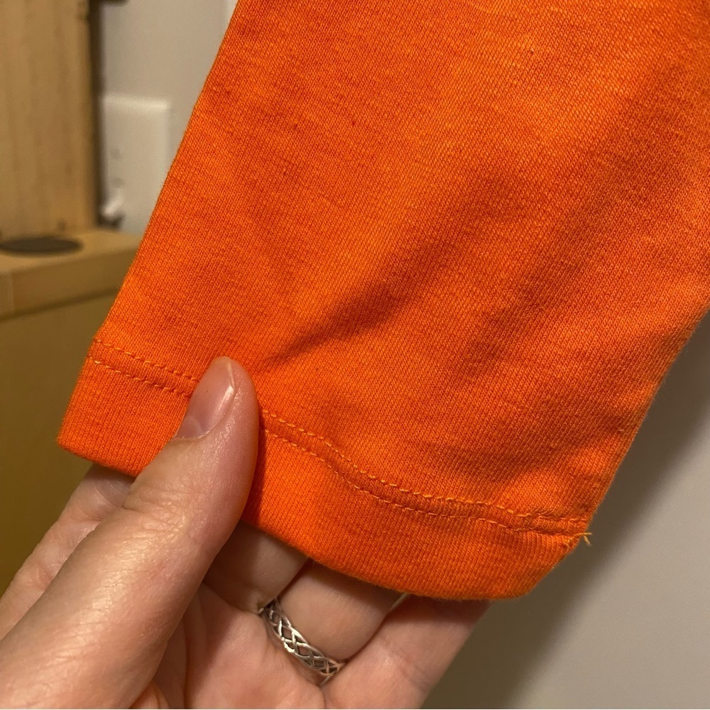 Orange Long Sleeve Bodysuit - Picture 4 of 6